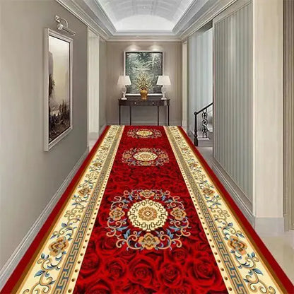 Tapis de Couloir Long Luxueux et Élégance