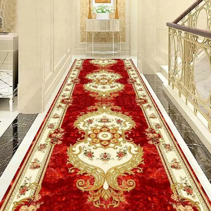 Tapis de Couloir Long Luxueux et Élégance